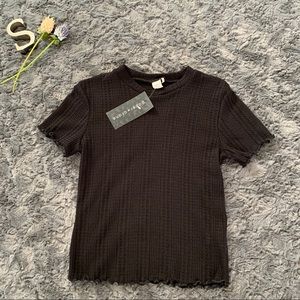 Paper crane black top size S